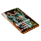 Custom Photo African Ethnic Wedding Save the Date Magnet (Rechte Seite)