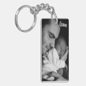 Custom photo and name keychain personalized schlüsselanhänger (Vorderseite links)