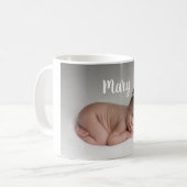 Custom photo and name mug personalized kaffeetasse (Vorderseite Links)