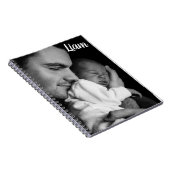 Custom photo and name notebook personalized notizblock (Rechte Seite)