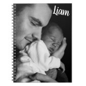 Custom photo and name notebook personalized notizblock (Vorderseite)