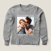 Custom Photo and Text (Design Vorderseite)