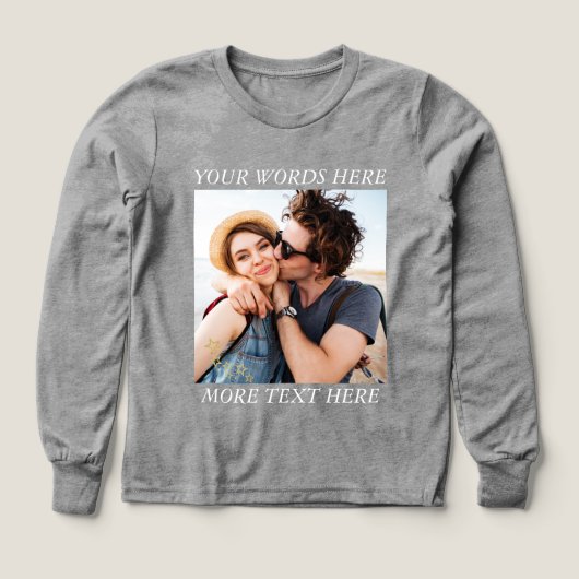 Custom Photo and Text (Design Vorderseite)