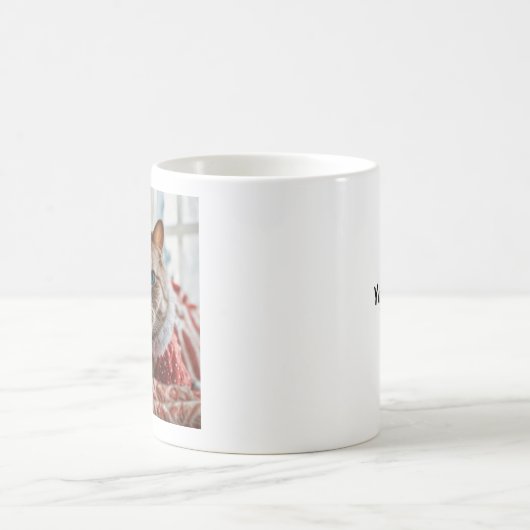 Custom Photo and Text Funny Kaffeetasse (Mittel)
