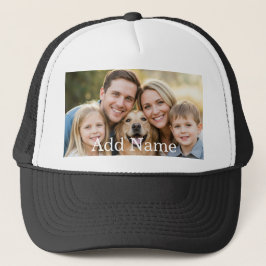 Custom Photo and Text Personalized  Truckerkappe