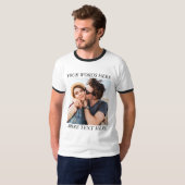 Custom Photo and Text T-Shirt (Vorne ganz)