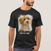Custom Photo and Text T-Shirt (Vorderseite)