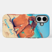 Custom Photo and Text - Your Own Design - Couple Case-Mate iPhone Hülle (Rückseite (Horizontal))