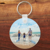 Custom Photo and Text - Your Own Design - Family Schlüsselanhänger (Vorderseite)