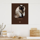 Custom Photo Angel Cat Memorial 24x30 Matte Poster (Küche)
