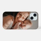 Custom Photo Apple iPhone13 14 15 16 17 Phone Case iPhone 15 Hülle (Rückseite (Horizontal))