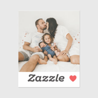 Custom Photo Aufkleber