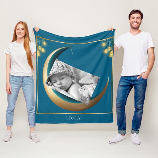 Custom Photo Baby Fleece Blanket  (Beispiel)