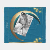 Custom Photo Baby Fleece Blanket  (Vorderseite (Horizontal))