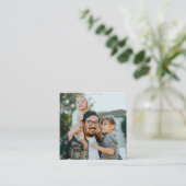 Custom Photo Begleitkarte (Stehend Vorderseite)