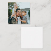 Custom Photo Begleitkarte (Vorne/Hinten)