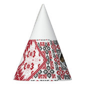 Custom photo Best Dad ever Arabic Pattern Partyhütchen (Links)