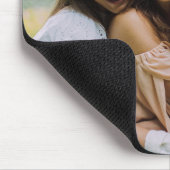 Custom Photo Best Friends Mousepad (Ecke)