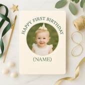 Custom Photo Birthday Sticker -Personal Invitation Einladung