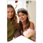 Custom Photo Bunting Flags Wimpelkette (Erste Fahne)