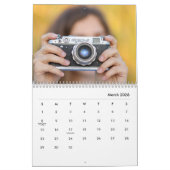 Custom Photo Calendar - Christmas Gift Personalize Kalender (Mär 2026)