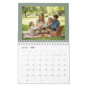 Custom Photo Calendar, Rustic Wall Design Kalender (Jan 2027)