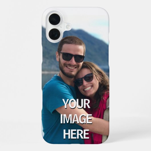 Custom Photo Case, Custom Case, Photo Phone Case iPhone Hülle (Rückseite)