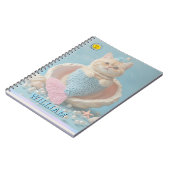 Custom photo cat pet  notebook notizblock (Linke Seite)