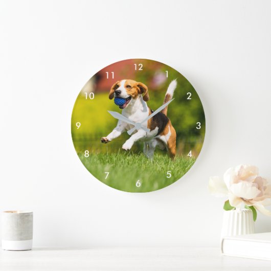 Custom Photo Clock Große Wanduhr (Zuhause)