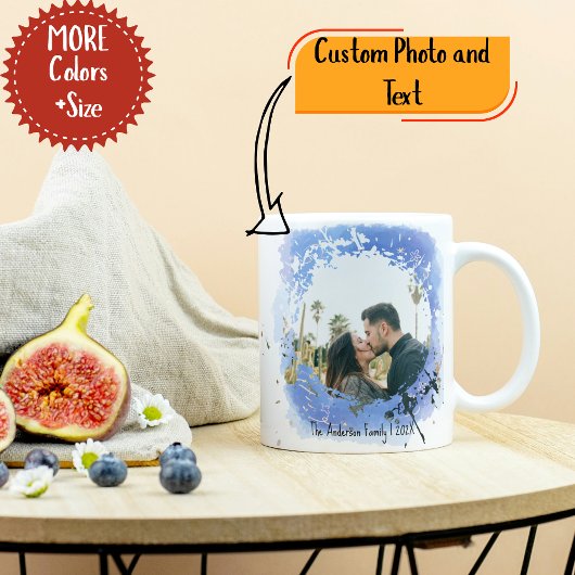 Custom Photo Coffee Mug – Personalized Picture Cup Tasse
