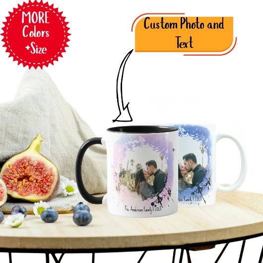 Custom Photo Coffee Mug – Personalized Picture Cup Tasse