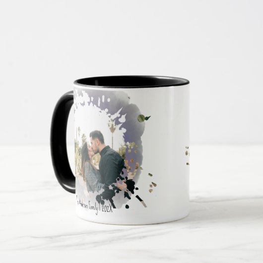 Custom Photo Coffee Mug – Personalized Picture Cup Tasse (Vorderseite Links)