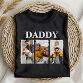 Custom Photo Collage Daddy – Personalized Gift T-Shirt