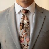 Custom Photo Collage Krawatte