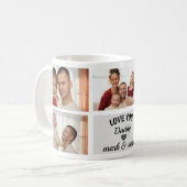 Custom Photo Collage Mug for Dad Kaffeetasse (Vorderseite Links)