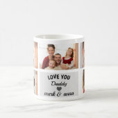 Custom Photo Collage Mug for Dad Kaffeetasse (Mittel)