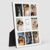 Custom Photo Collage Personalized Picture Family Fotoplatte (Seite)