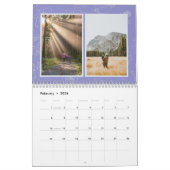 Custom photo collage Rose Line Art 2026 Kalender (Feb 2026)