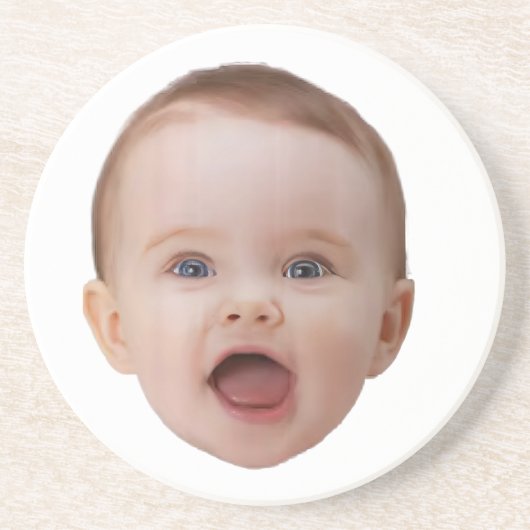 Custom Photo, Custom Photo Face Getränkeuntersetzer (Vorne)