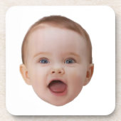 Custom Photo, Custom Photo Face Getränkeuntersetzer (Vorderseite)