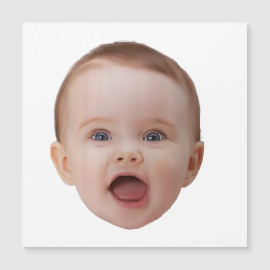 Custom Photo, Custom Photo Face Magnetkarte (Vorderseite)