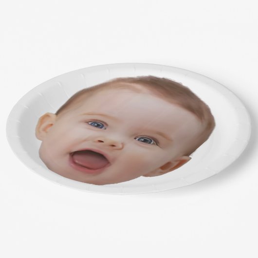 Custom Photo, Custom Photo Face Pappteller (Schrägansicht)