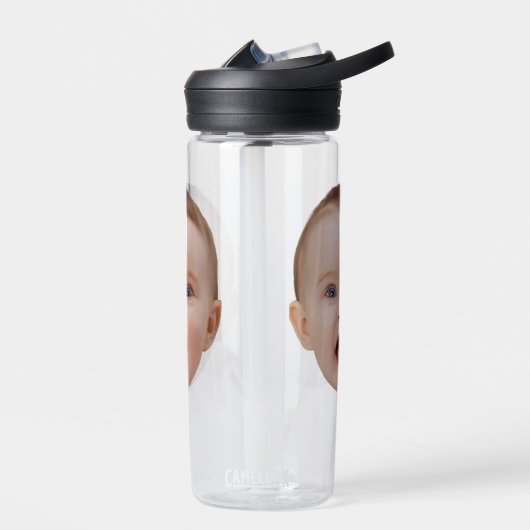 Custom Photo, Custom Photo Face Trinkflasche (Links)