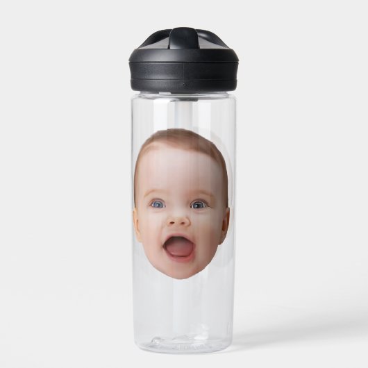 Custom Photo, Custom Photo Face Trinkflasche (Vorderseite)