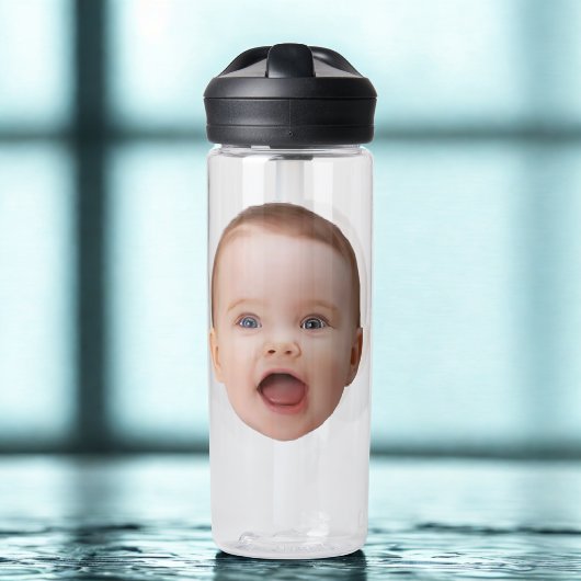 Custom Photo, Custom Photo Face Trinkflasche
