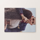 Custom photo engagement  puzzle (Horizontal)