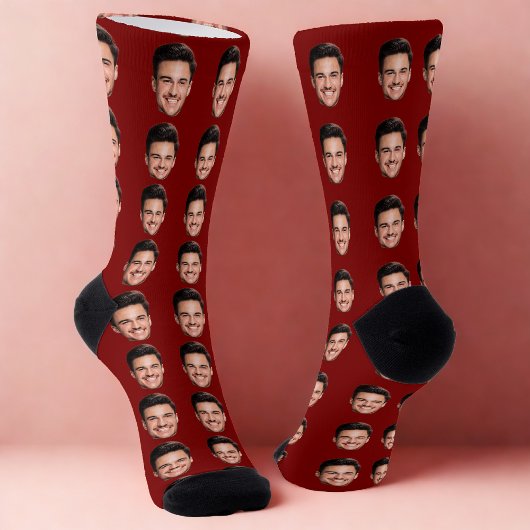 Custom Photo Face Socks, Funny Personalized Gift  Socken