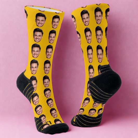 Custom Photo Face Socks Socken