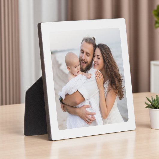 Custom Photo Family Fotoplatte