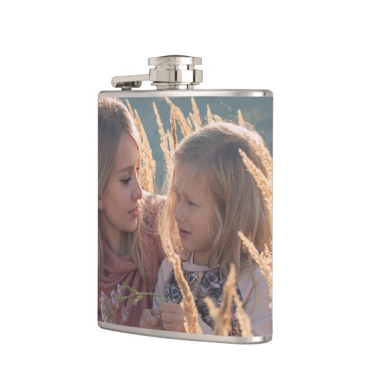 Custom Photo Flask Flachmann (Links)